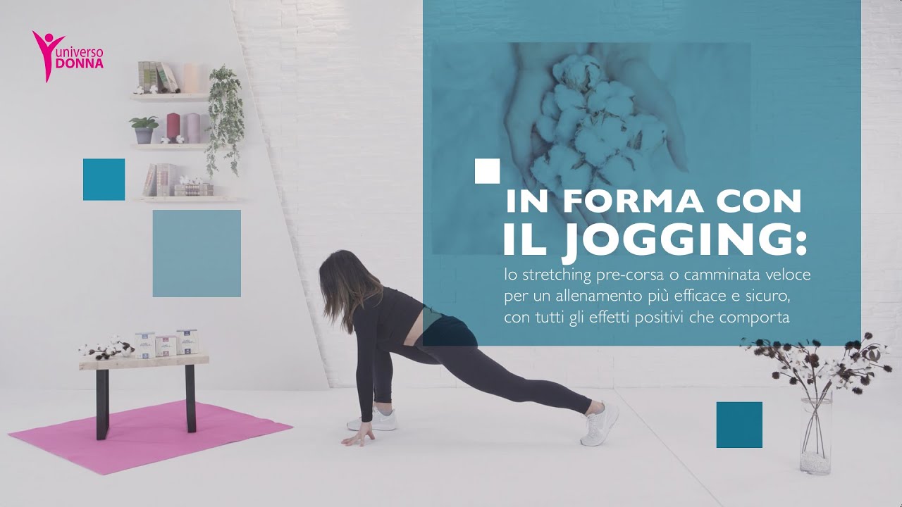 In forma con il jogging  lo stretching pre corsa o camminata veloce per un allenamento efficace