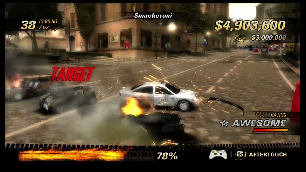 Burnout revenge smackeroni huge score