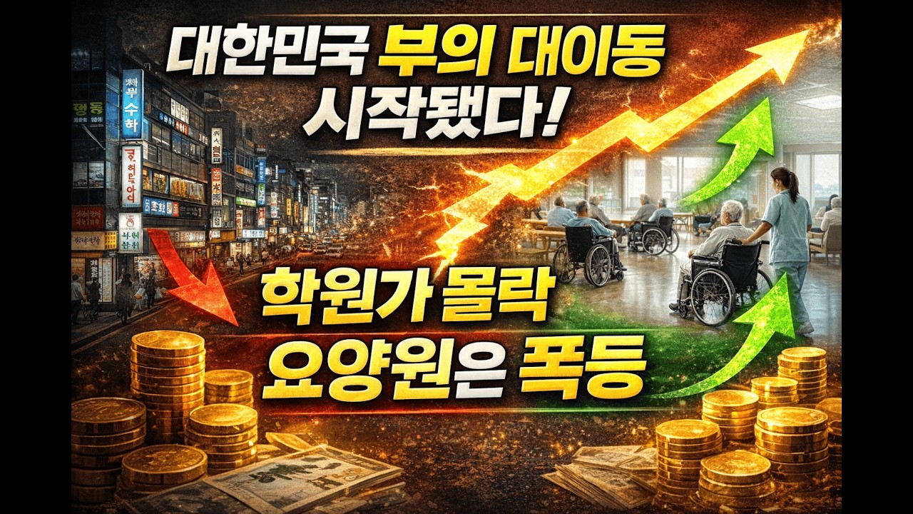 대한민국 부의 대이동 시작됐다.