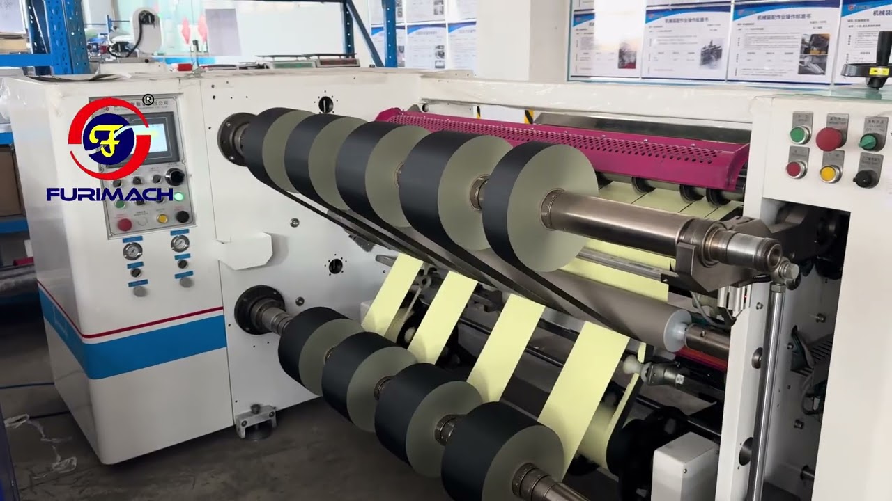 Acetate Fabric Tape Slitting Machine