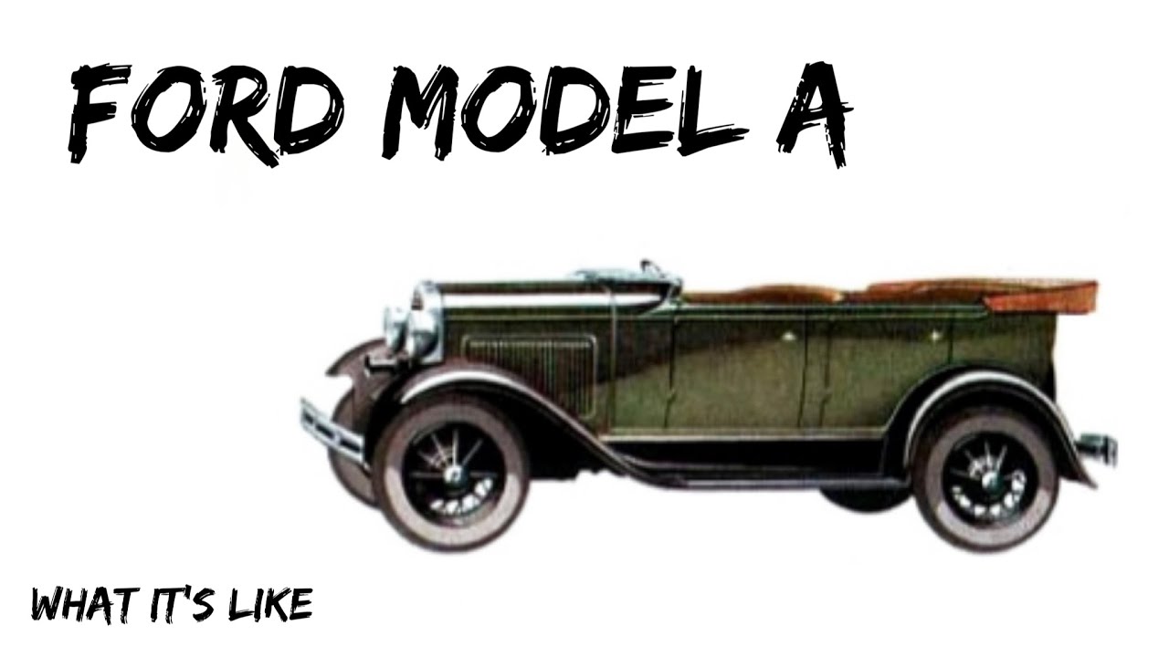 1931 Ford model A phaeton