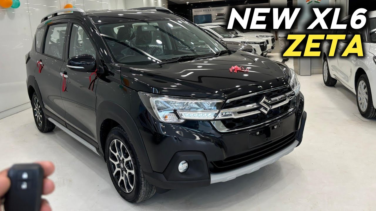 UPDATED✅ New Maruti XL6 Zeta Black 2025