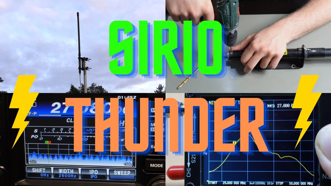 Sirio Thunder. Antena balkonowa`