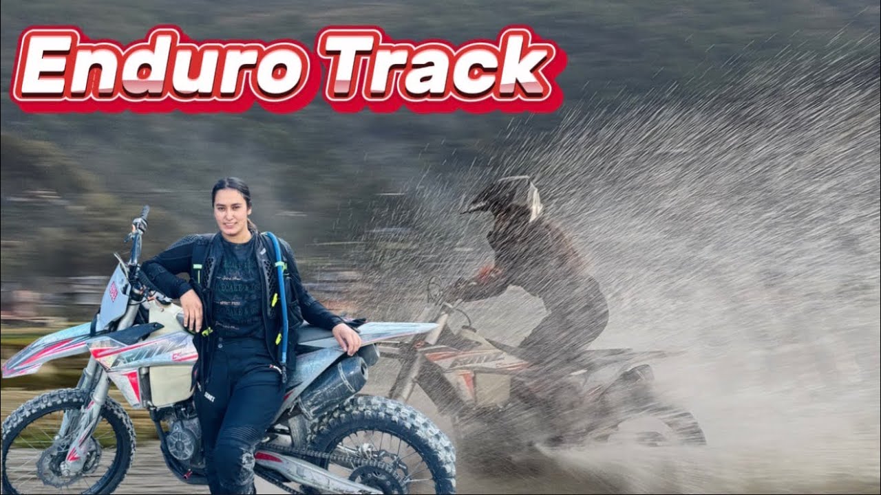 Enduro race ko lagi pokhara pugieo🥰||Danger ladieo🥹