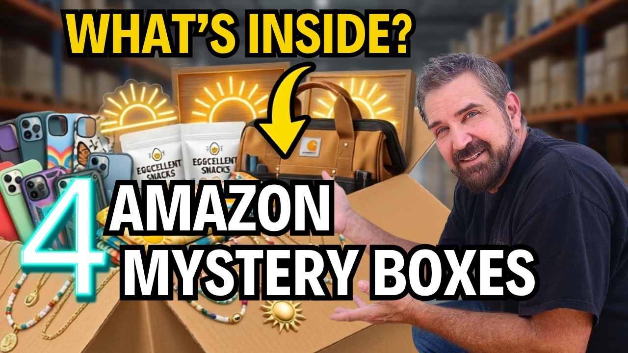 Kupiłem stertę tajemniczych paczek z Amazonu
