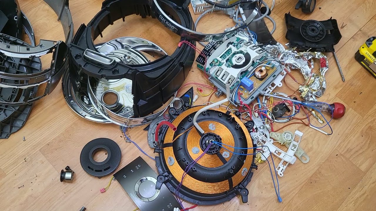 [DIY] 쿠쿠(CUCKOO)의 고오급 IH압력밥솥 완전분해(JHR1020FD) - 퇴근 후 야매 전파사 -