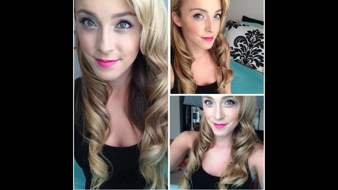 Old Hollywood Curls Hair Tutorial | Kristen Gill