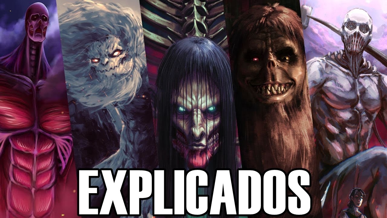 ATTACK ON TITAN: Todos los Titanes EXPLICADOS, Shingeki no Kyojin