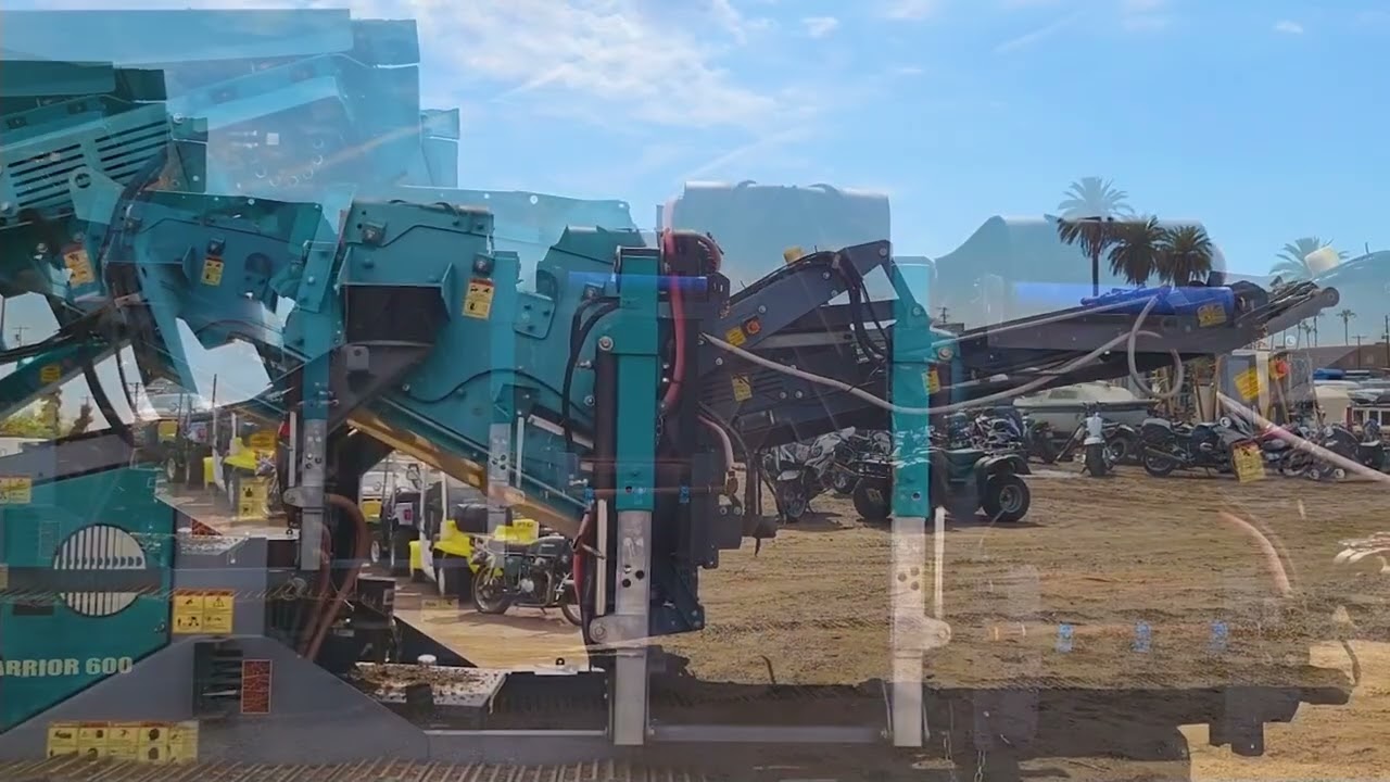 2018 Power Screen Warrior 600 Scalping Screen Range