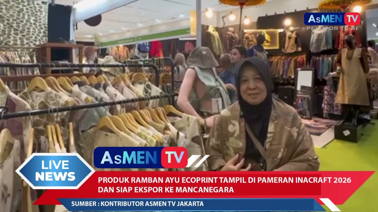 RAMBAN AYU ECOPRINT SIAP EKSPOR KE MANCANEGARA