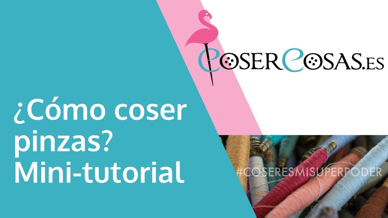 Cómo coser pinzas? - Mini-tutorial