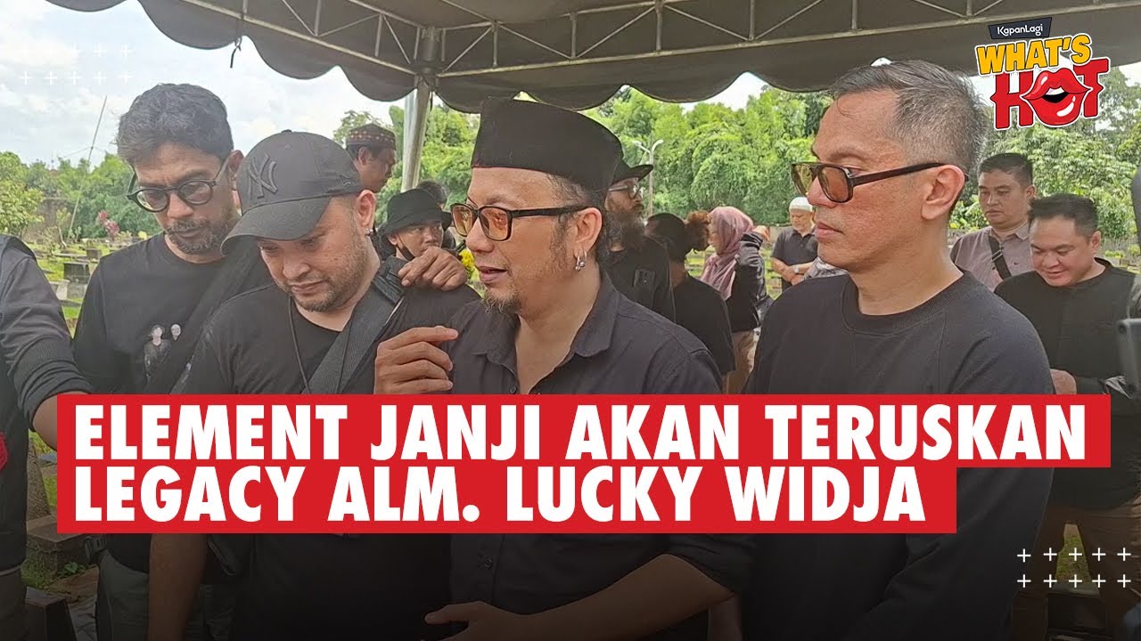 ELEMENT Kehilangan Bara Yang Jaga Semangat Bermusik, Janji Akan Teruskan Legacy Alm. Lucky Widja