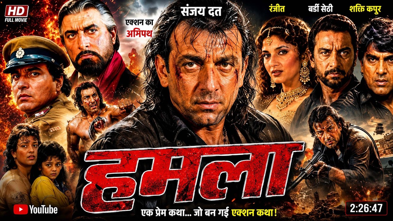 Sanjay Dutt Manisha Koirala Feroz Khan Nagma ki Superhit Bollywood Sabse Khatarnaak Action Movie