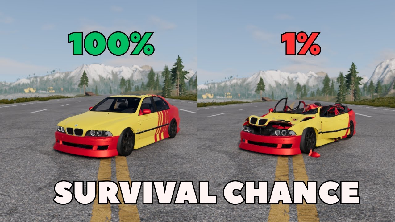 Best of Realistic Survival Chance Crashes #26 | BeamNG.drive