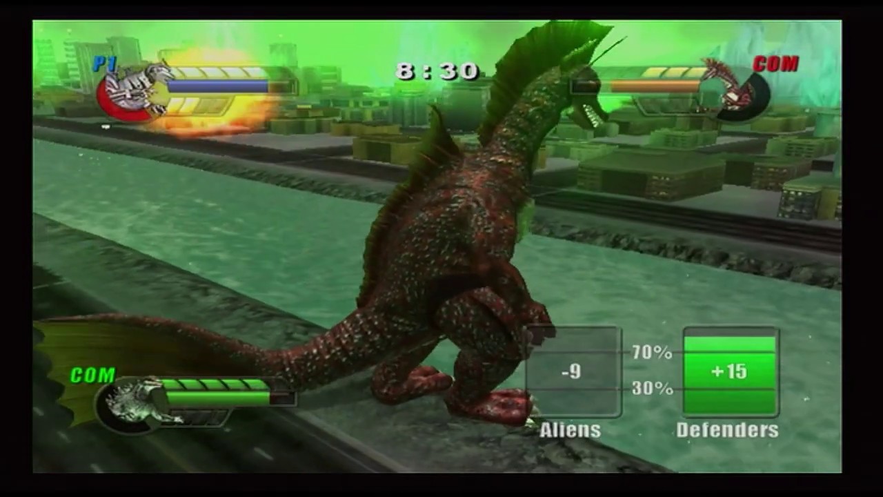 Godzilla: Unleashed Wii (Kiryu) Hard