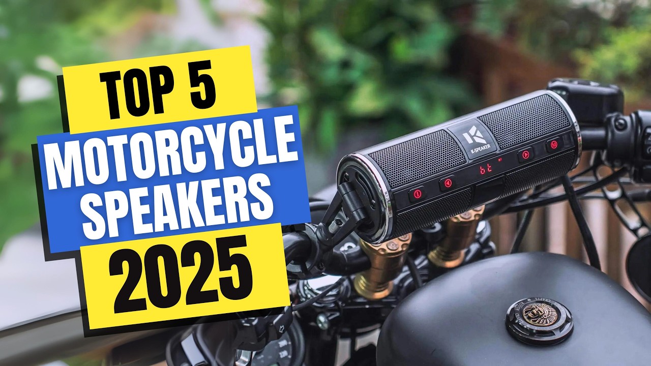 Best Motorcycle Bluetooth Speakers 2025 | Which Motorcycle Bluetooth Speaker Should You Buy in 2025?