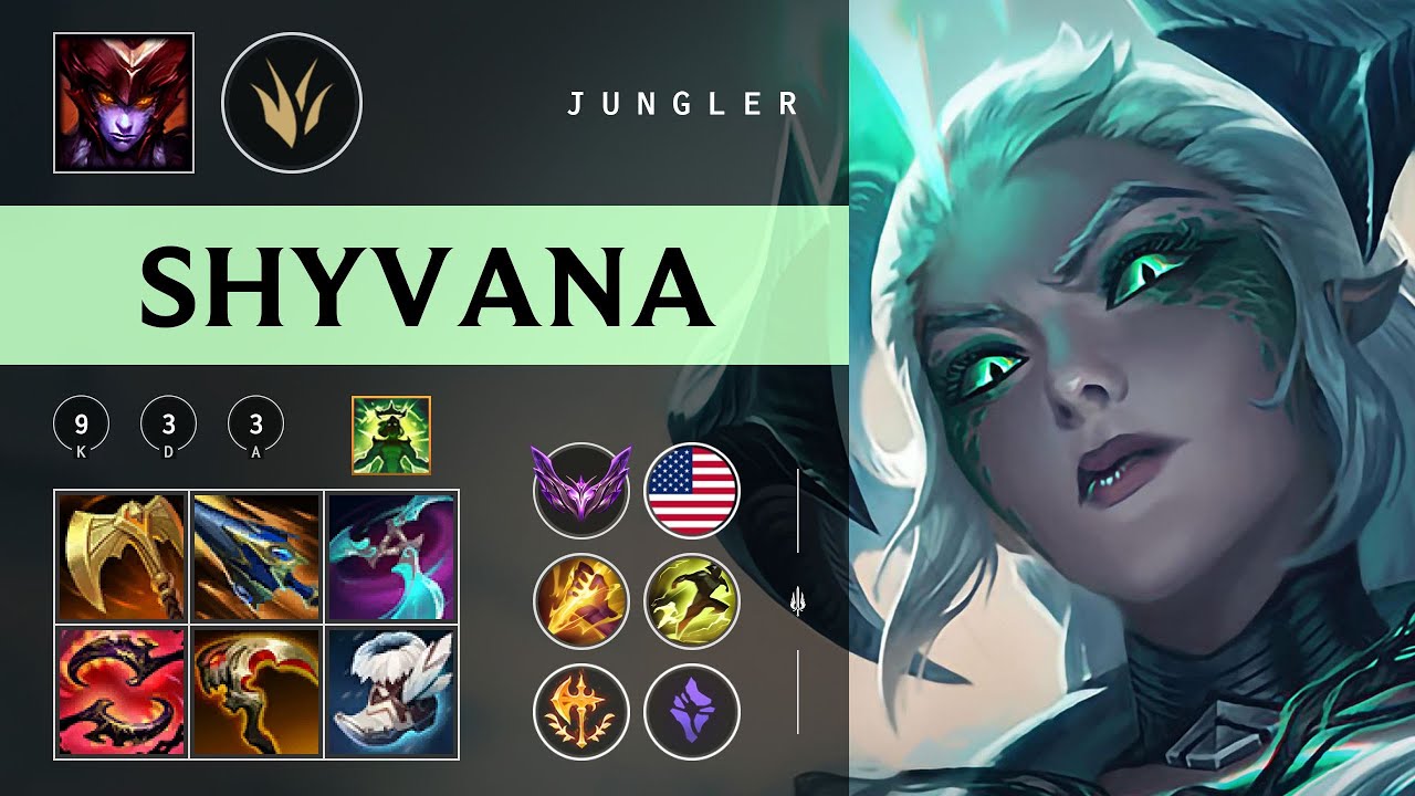 Shyvana Jungle vs Malphite - NA Master Patch 26.02