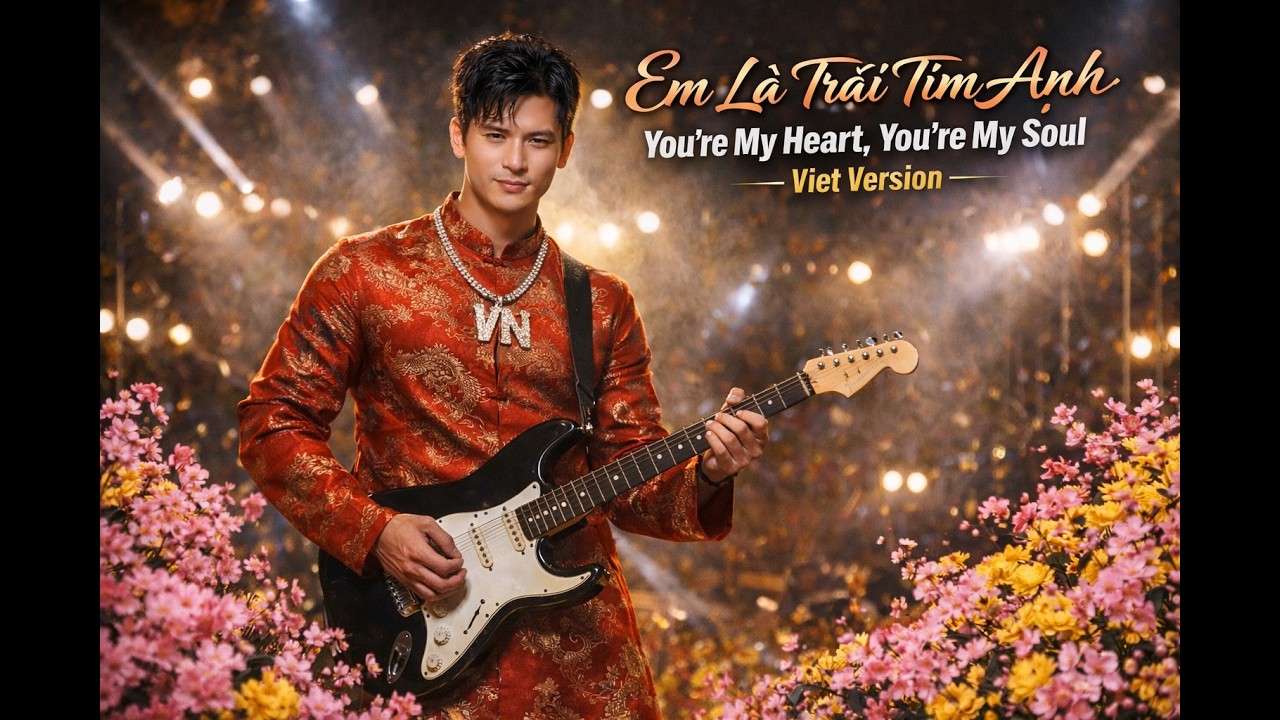 Em Là Trái Tim Anh You’re My Heart, You’re My Soul Loi Viet Version Nguyen Truong Polm LLQ Cover