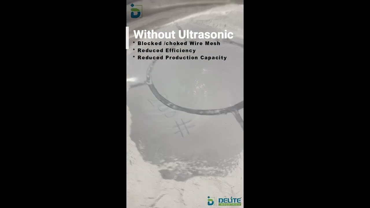 Ultrasonic Vibro Sieve Machine of Delite Industries | Ultrasonic vibro sifter | ultrasonic Screening
