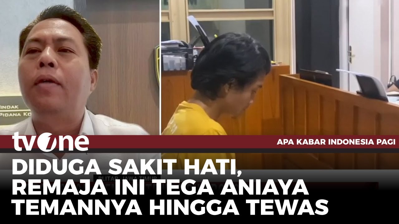 Kronologi Remaja di Blitar Tewas Dikeroyok Temannya Usai Pesta Miras | AKIP tvOne