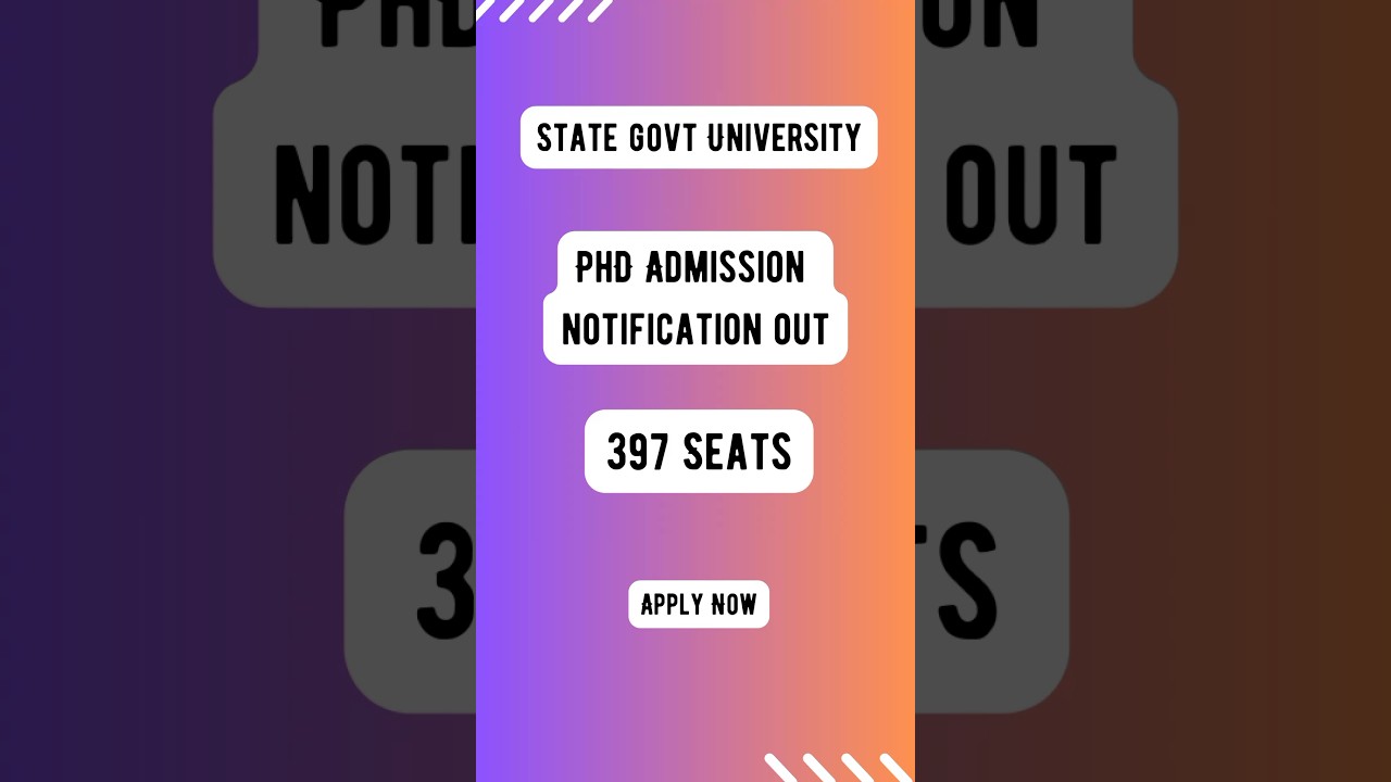 🤩Kolhan University PhD Programme #shorts #phd #kolhanuniversity #phdprogramme #phdadmission2023