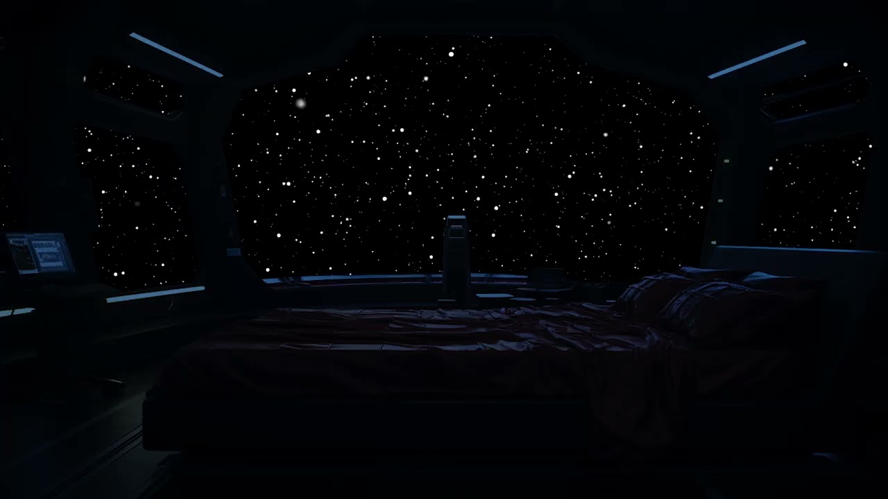 Cosmic Sounds for Deep Sleep | Dark Space Ambient Soundscape for Sleep, Meditation & Anxiety Relief