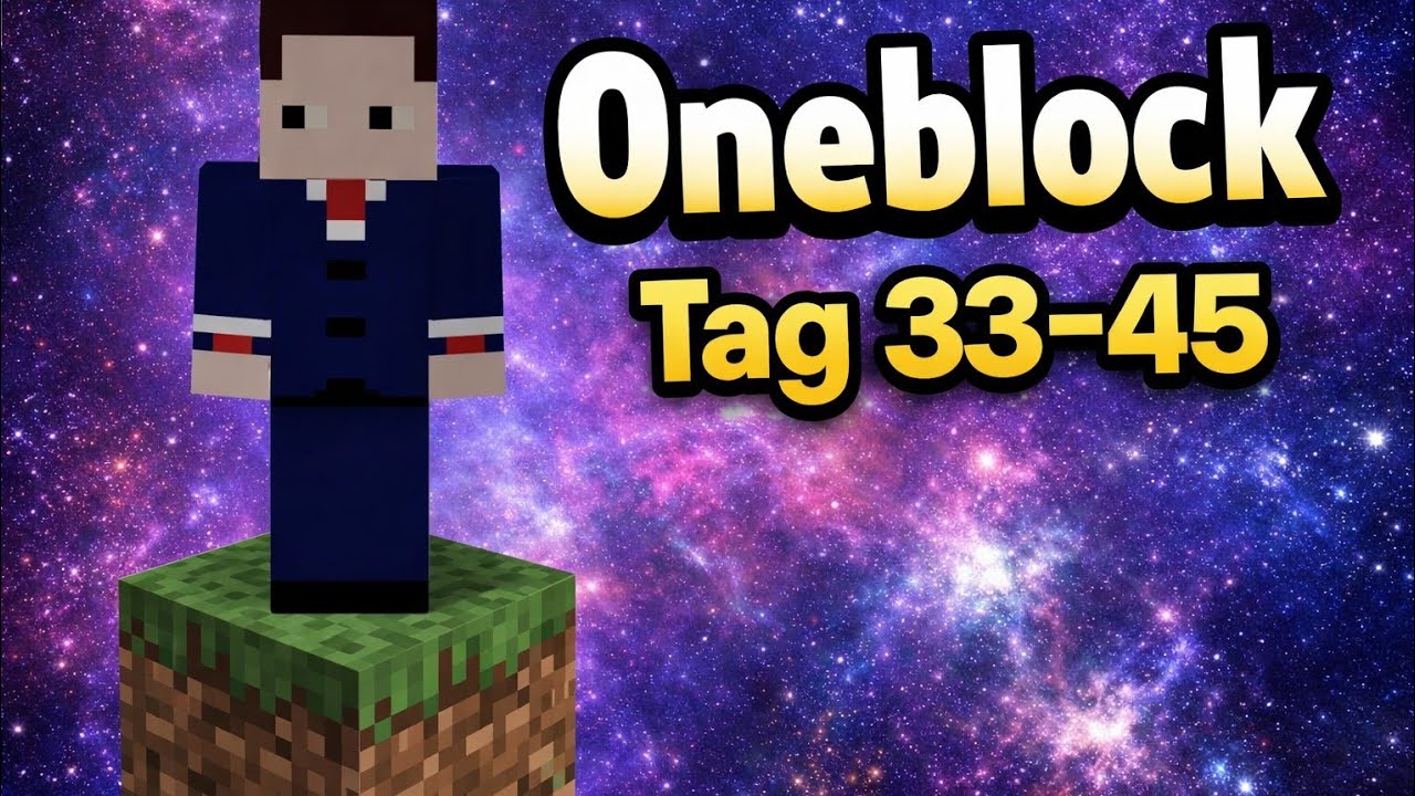 Minecraft Oneblock Tag 33 - 45 (Part 5)