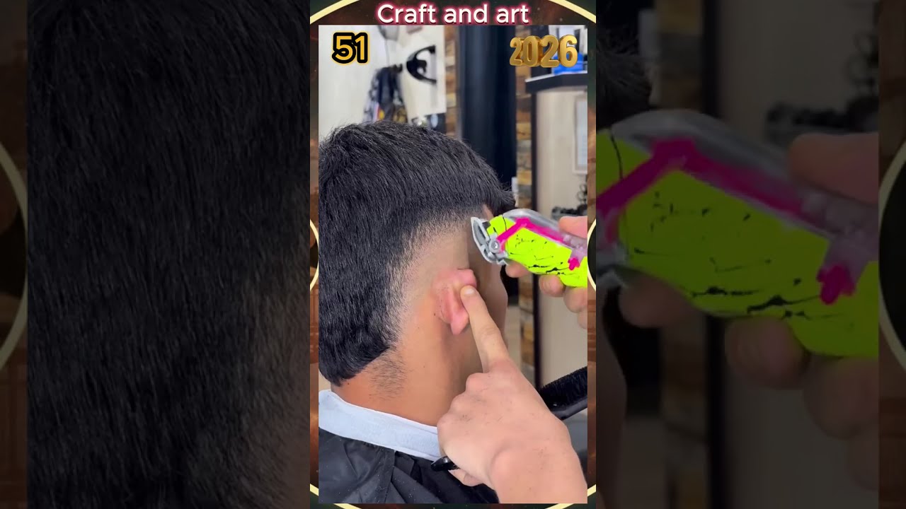 شرح بالتبسيط للمبتدئين في الحلاقة حلاقة برازيلية #barbershop #homeoffade #hairstyle