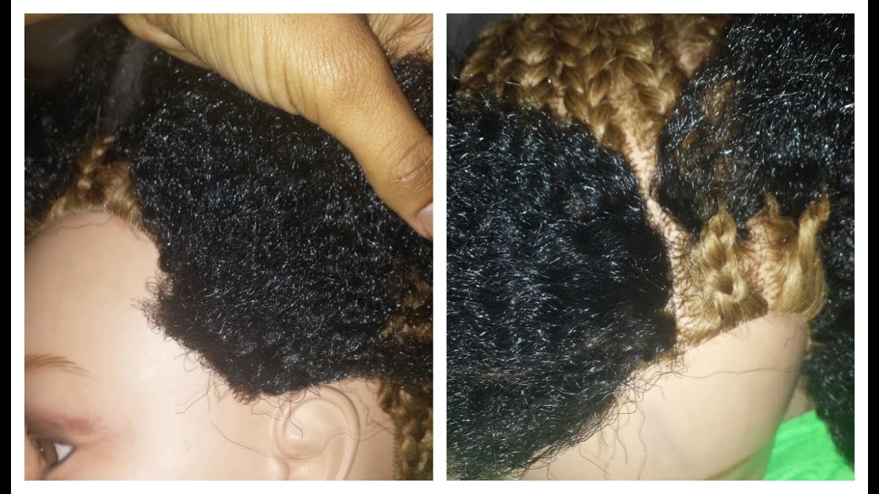 Knotless Crochet (4 Ways)& Crochet Hairline
