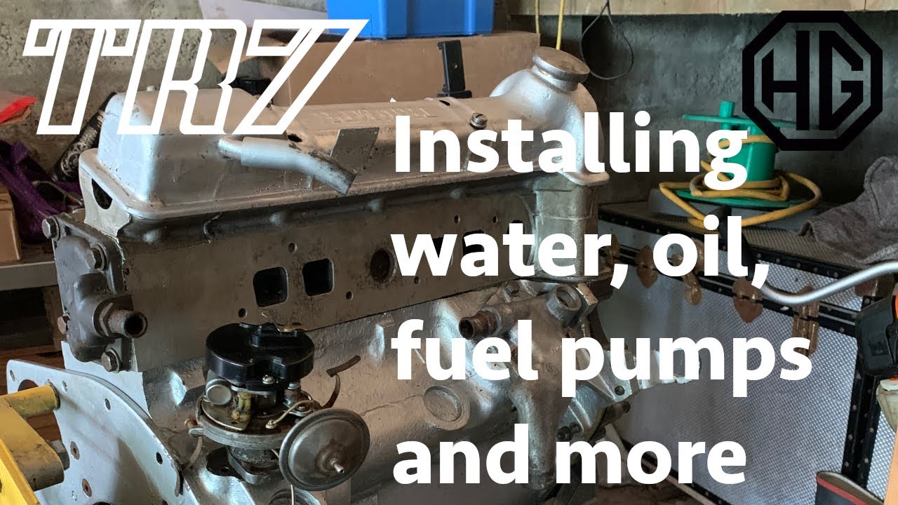Triumph FHC TR7 - Installing Engine Peripherals