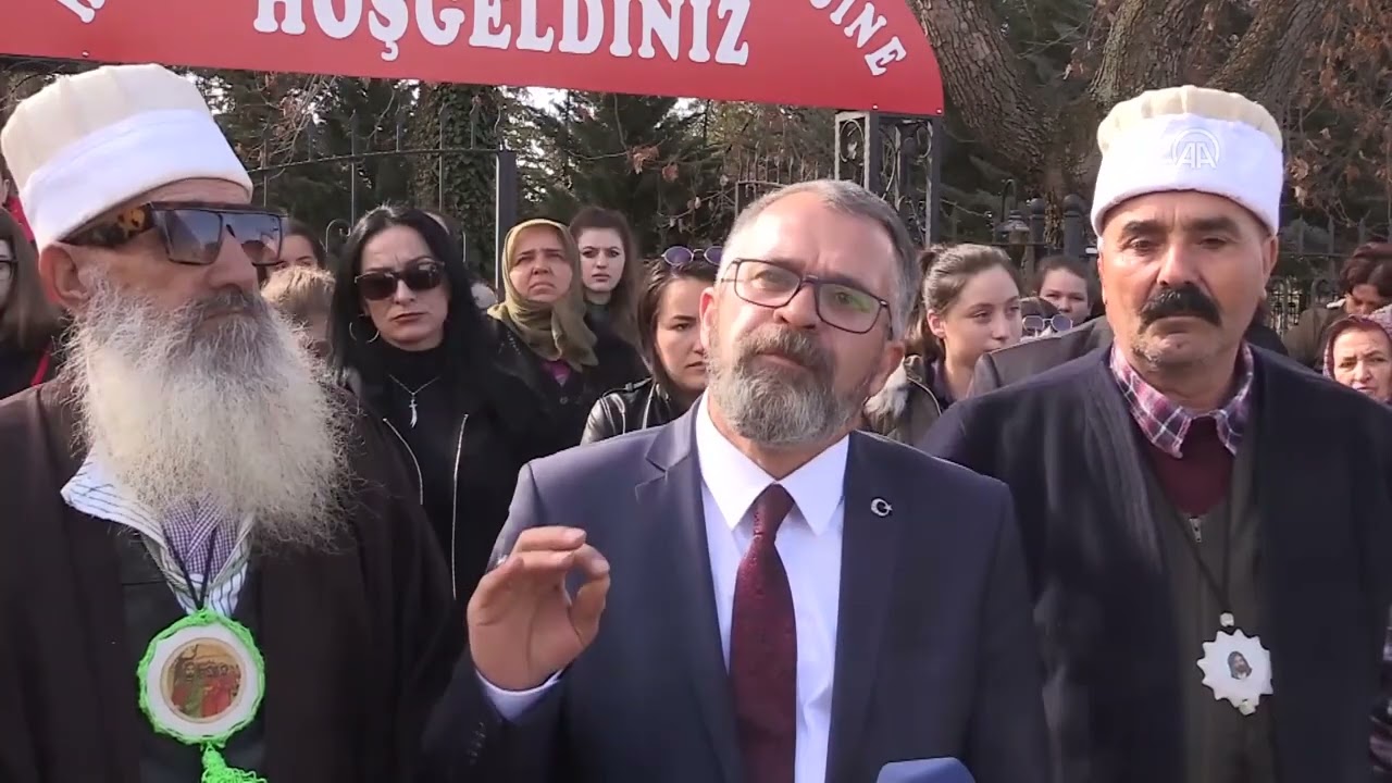 Türkmen Alevi Bektaşi Vakfından Hasandede Cami ve Türbesi'ne ziyaret