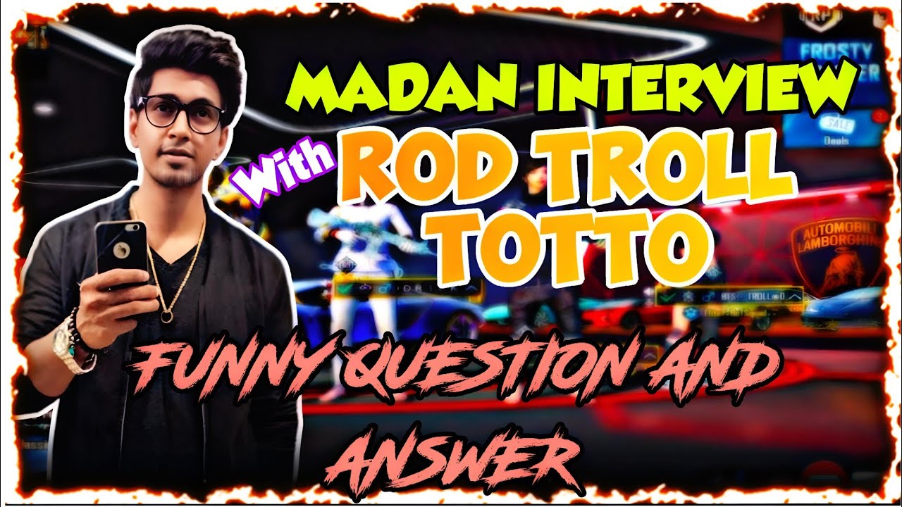 😅MADAN FUNNY INTERVIEW FOR TROLL,ROD,TOTTO😜 || DON'T MISS IT😇 #madan #bgmi #bts