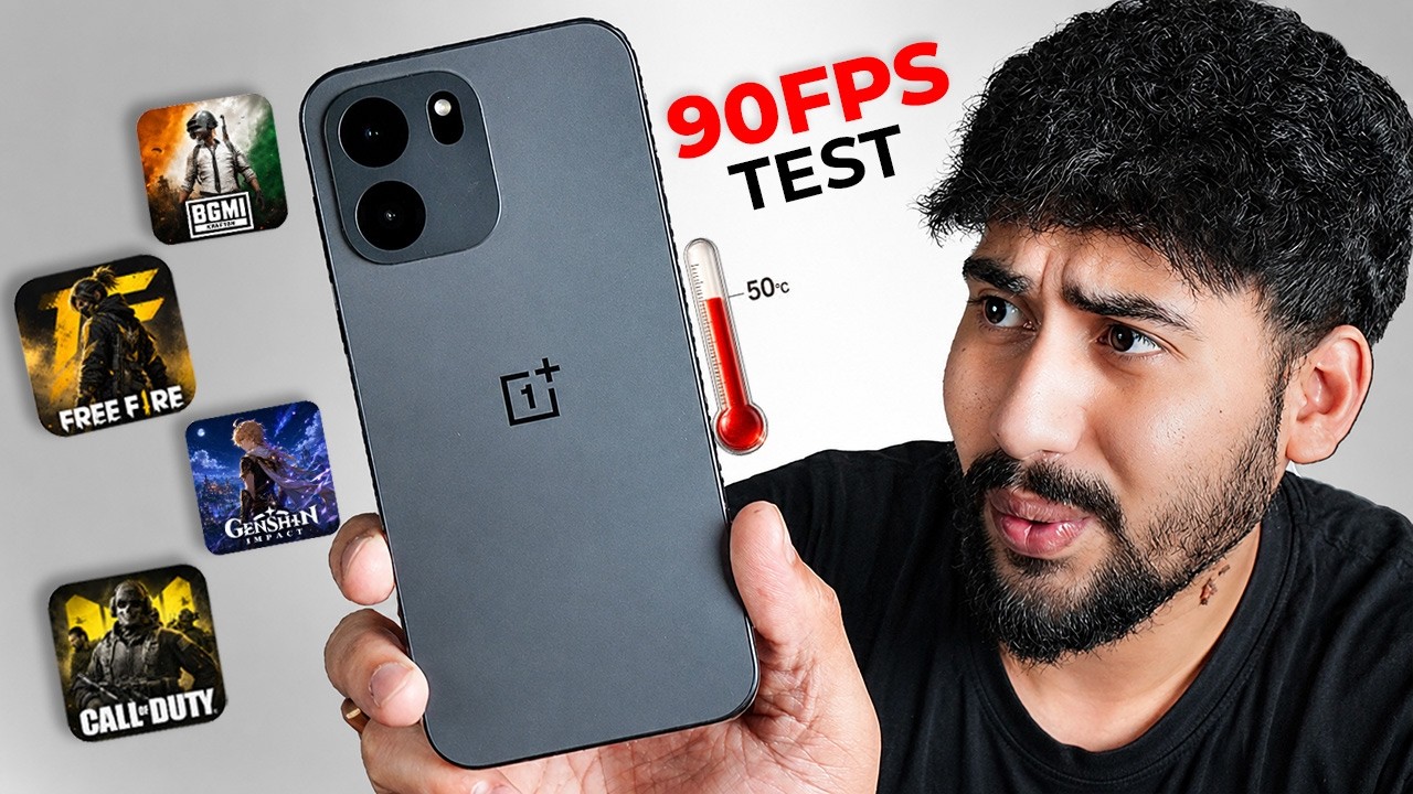 EXTREME Gaming Test In OnePlus Nord CE 6 🔥