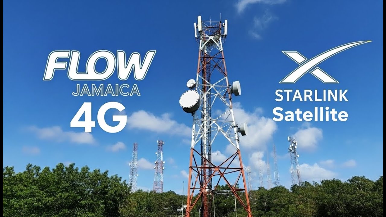 FLOW Jamaica Launches Starlink 4G LTE Mobile Network &mdash; Direct to Cell, No Dish Needed!
