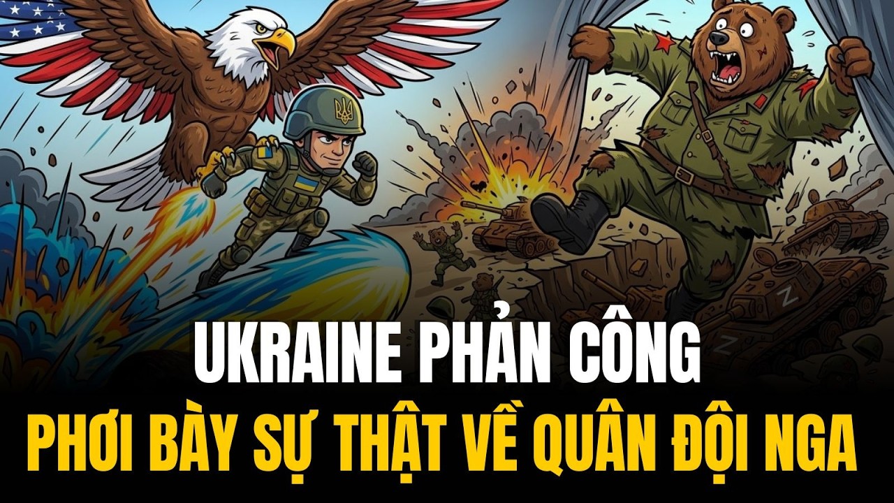 Ukraine phản công thần tốc với chiến thuật Mỹ, phơi bày sự thật trần trụi về quân đội Nga?