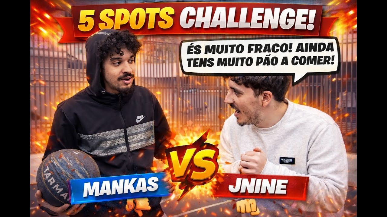 5 Spots Challenge Pontos pressão e trash talk !