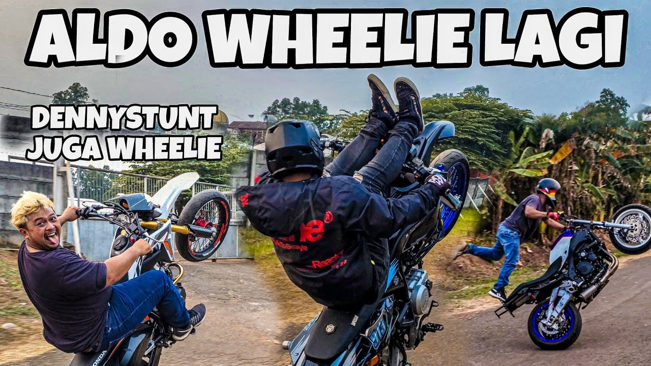 @aldoavega9590 Wheelie Wheelie Kembali , Latihan Rame Rame Lagi | pusdirga close road circuit
