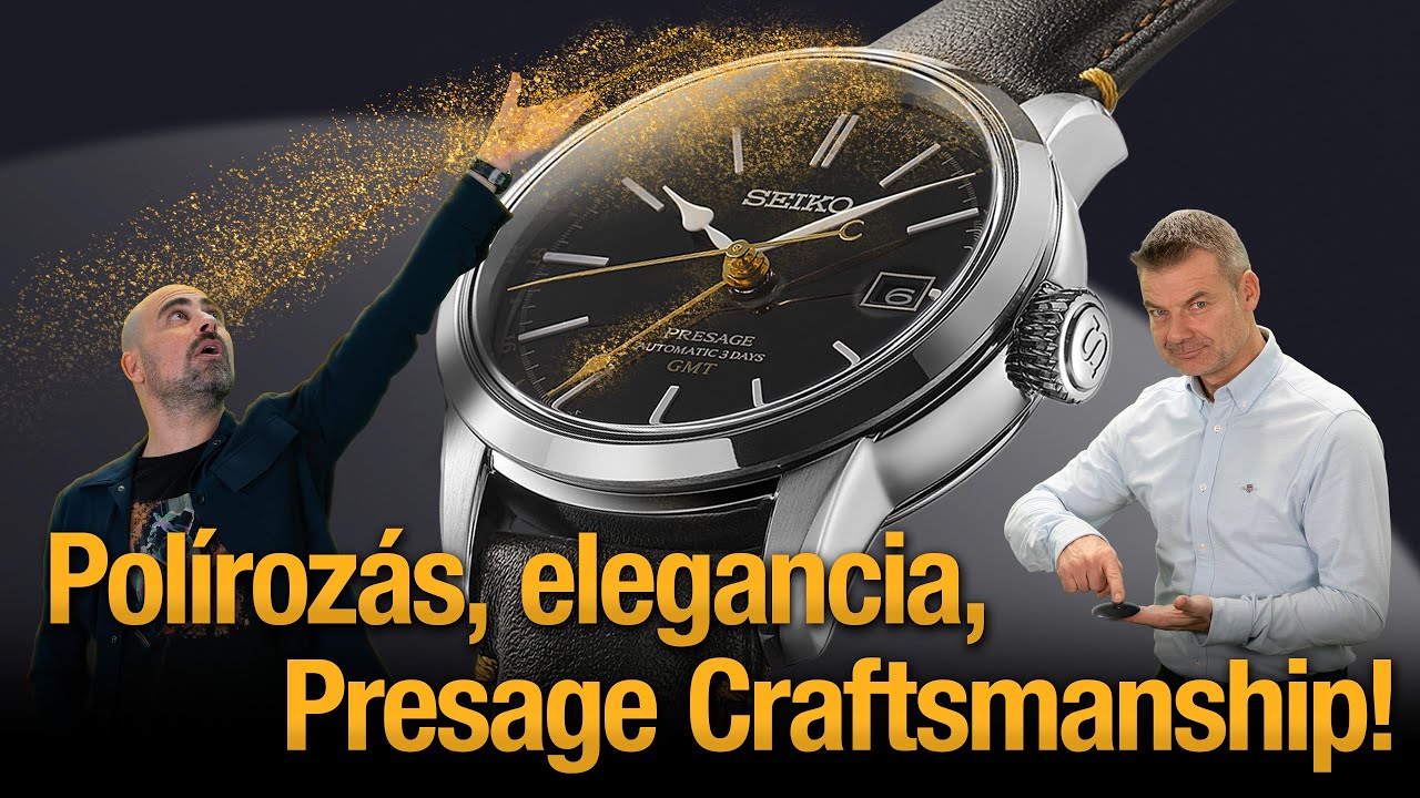 Polírozás, elegancia, Presage Craftsmanship! Seiko Boutique TV S05E26