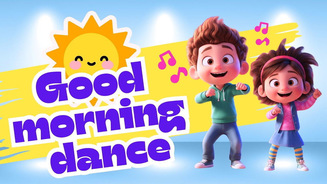 Good Morning Dance  | Fun Wake Up Song for Kids | The Kidsflex Morning Routine