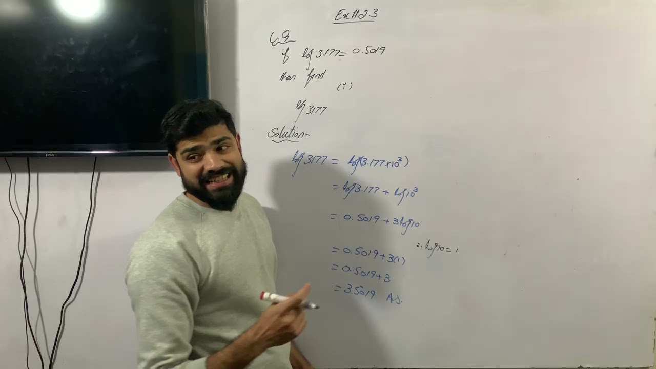 Most important questions for board point, Ex#2.2&Review ||Logarithms|| Unit no 2|| Class 9th Board