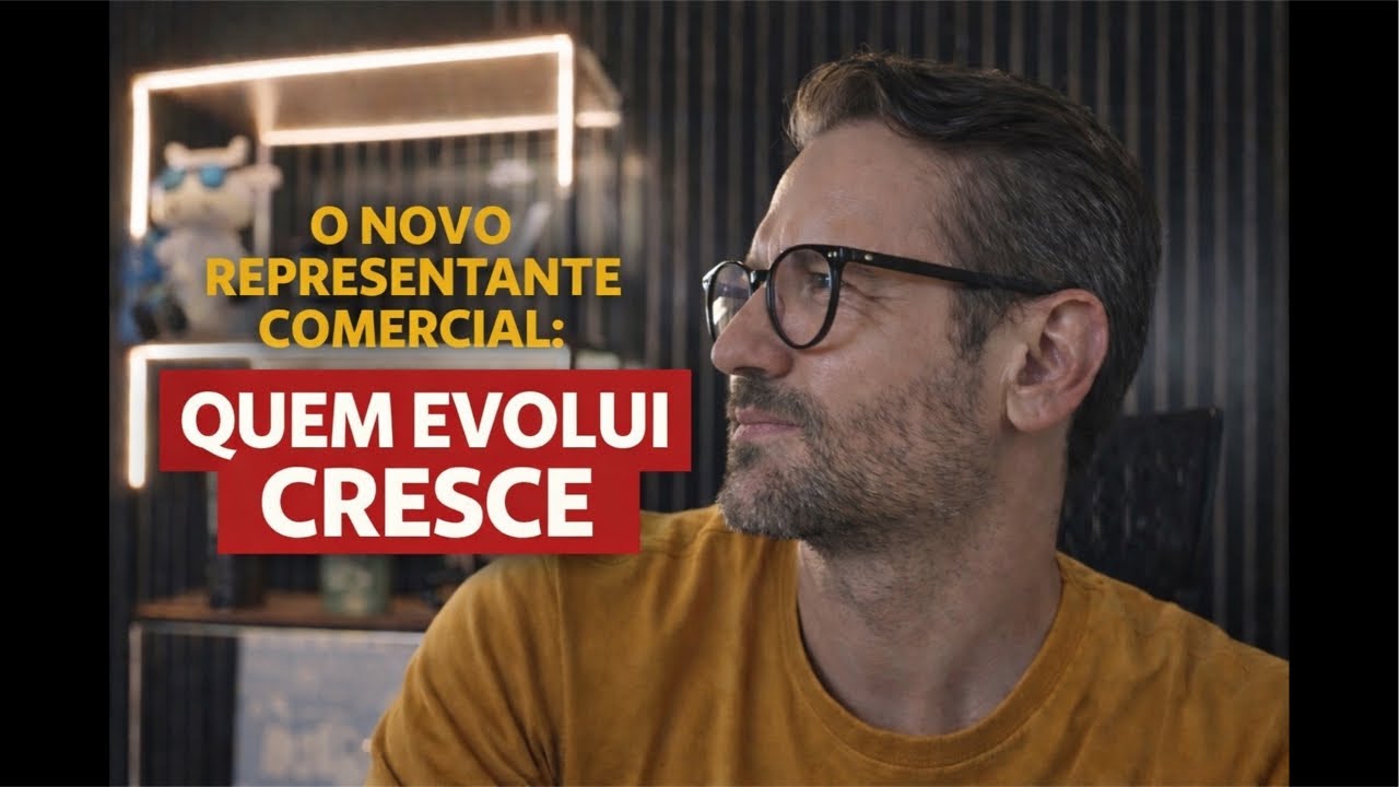 O novo representante comercial.