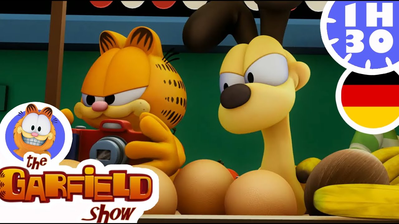 😼 Garfield und Odie spionieren Nermal aus ! 🕵️‍♂️ Zusammenstellung lustiger Episoden