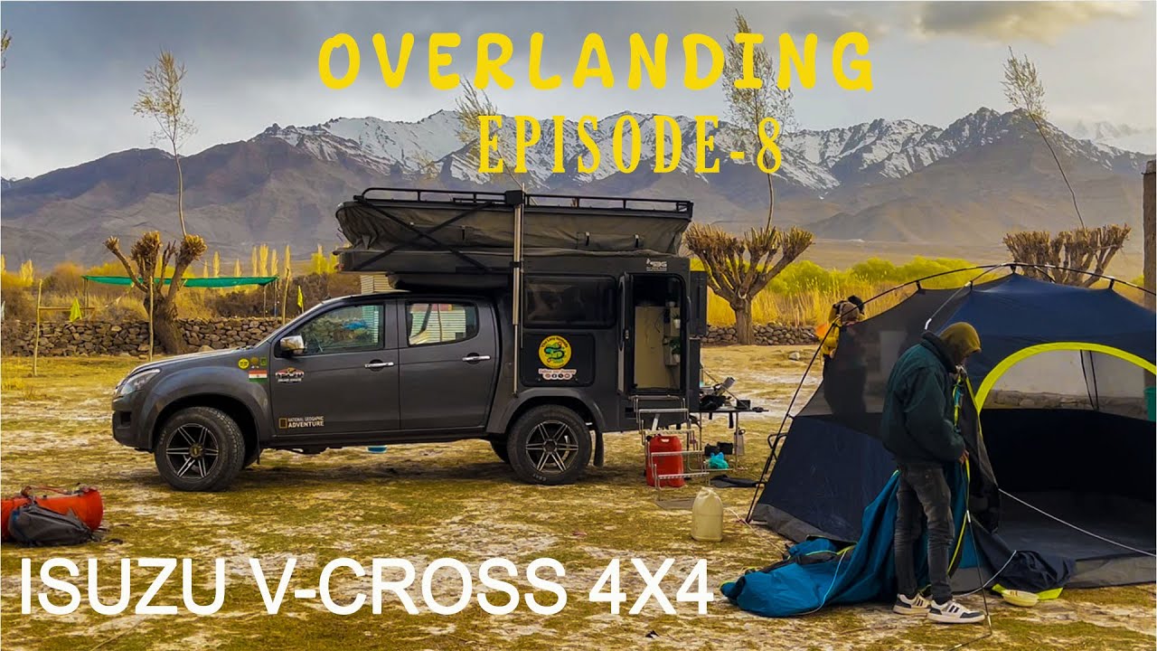 LADAKH SERIES |EP-08| CAMPERVAN | CARAVAN | CAMPING | PANGONG LAKE | OFFROADING | REZANG LA | HANLE