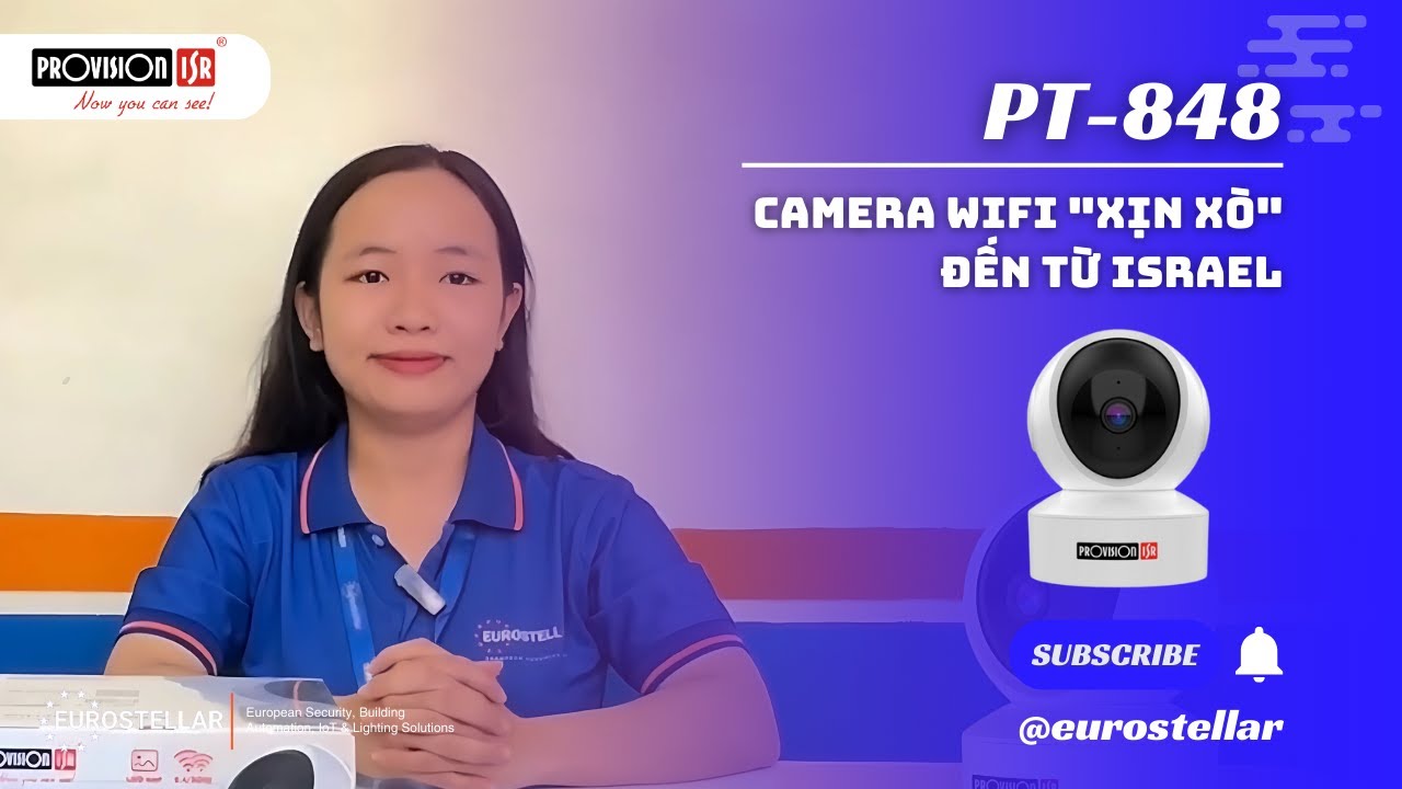 PROVISION CAMERA PT-848  - CAMERA WIFI 