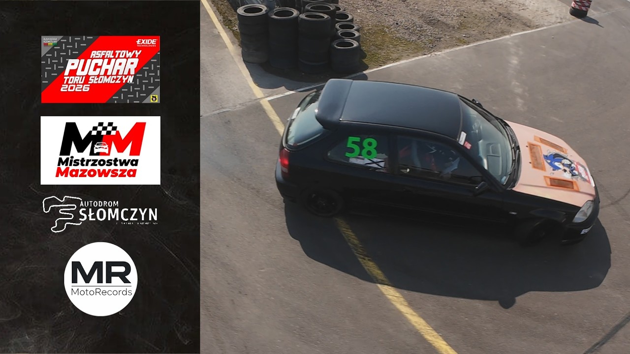 Glinka Wiktor | Honda Civic | Asfaltowy Puchar Toru Słomczyn 2 runda 2026 |MotoRecords