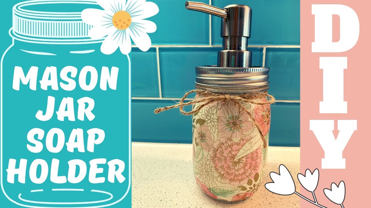 DIY Mason Jar Soap Dispenser | $5 CRAFT