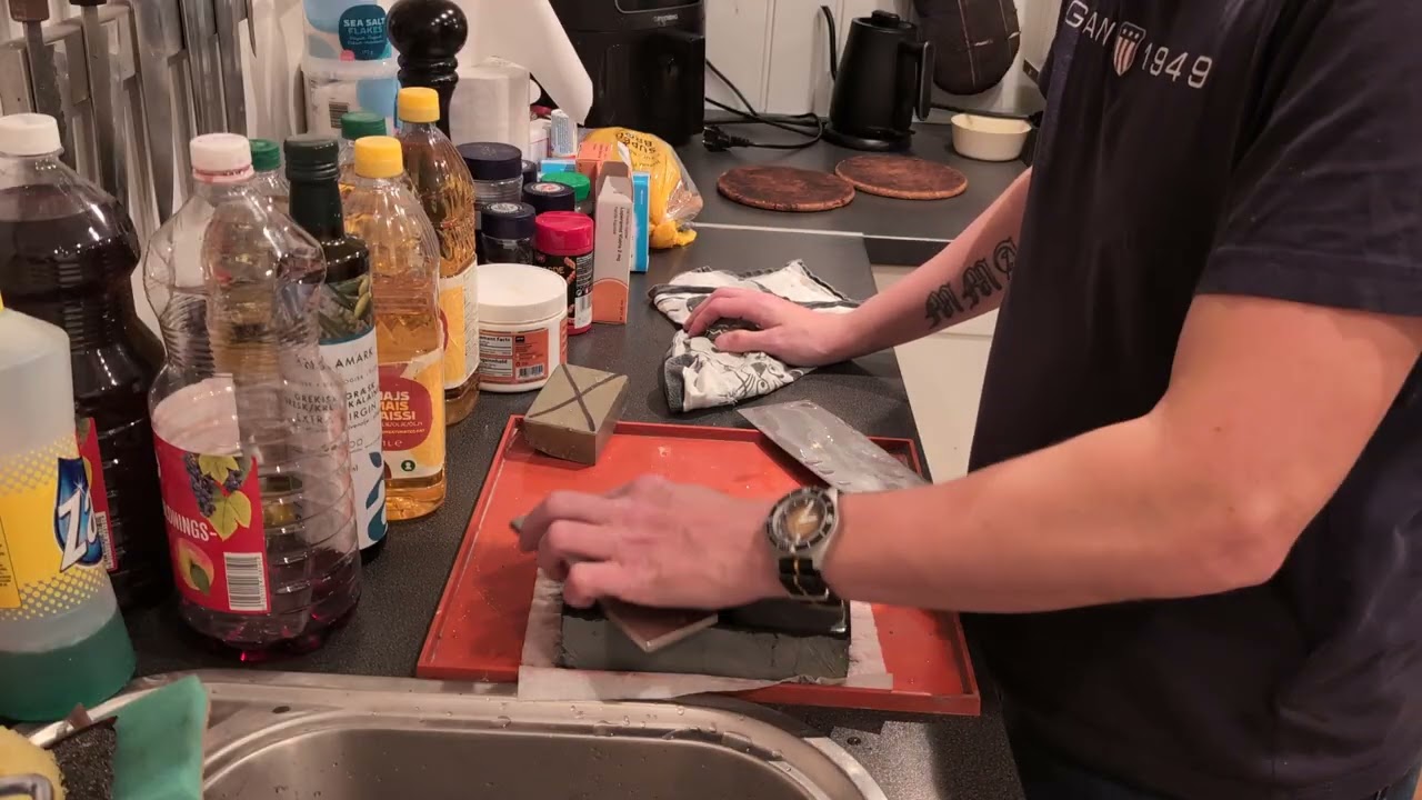 Китайский тесак Jnat Victorinox #заточканожей #острота #резкаasmr