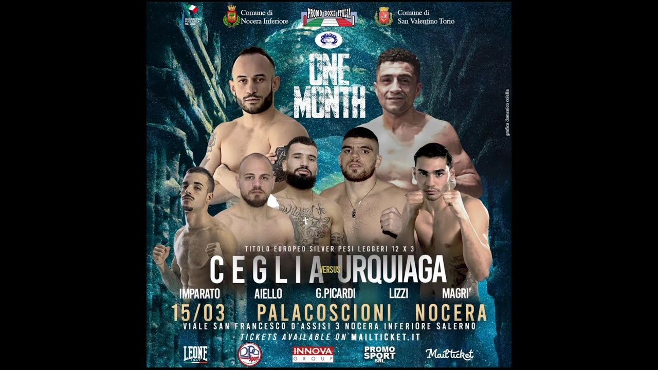 TITOLO EBU SILVER LEGGERI | GIANLUCA CEGLIA VS FRANK URQUIAGA