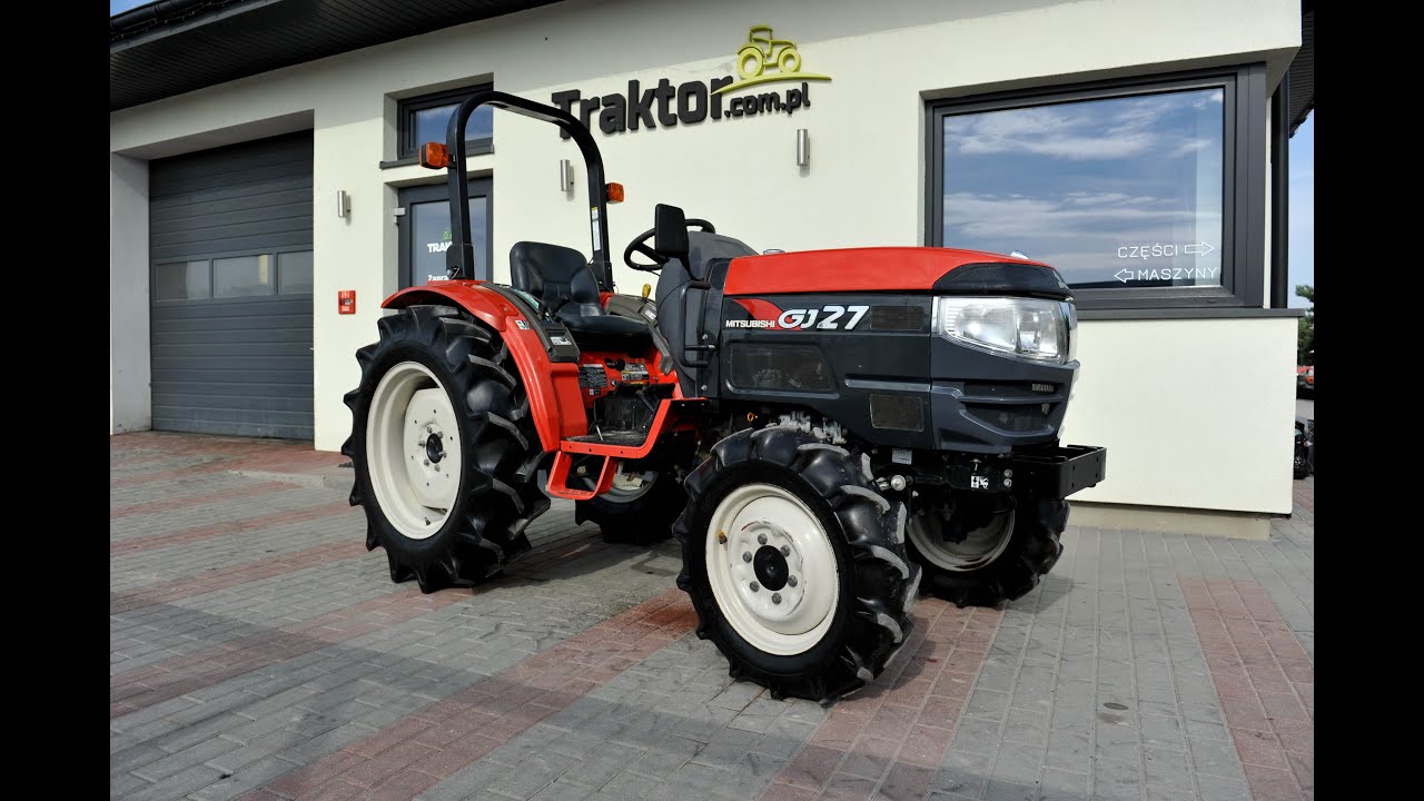 Mitsubishi GJ27 4x4 27KM japoński ciągnik www.TRAKTOR.com.pl