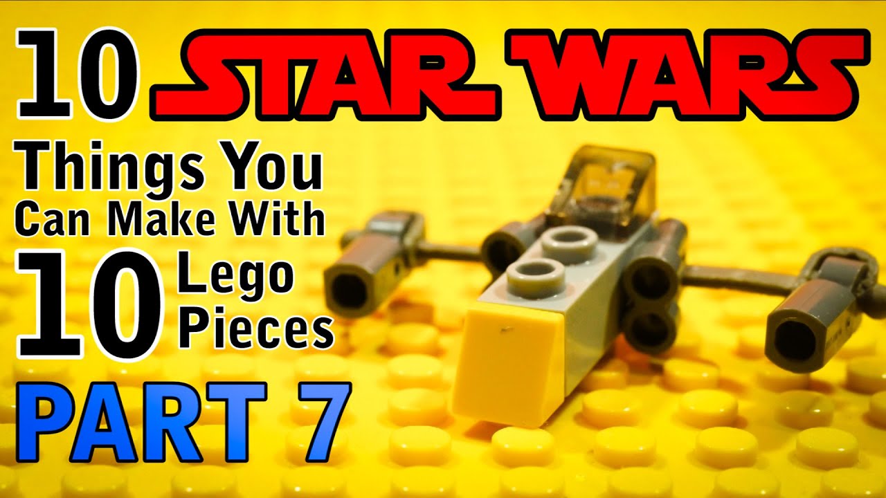 10 вещей из «Звёздных войн», которые можно сделать из 10 деталей Lego. Часть 7